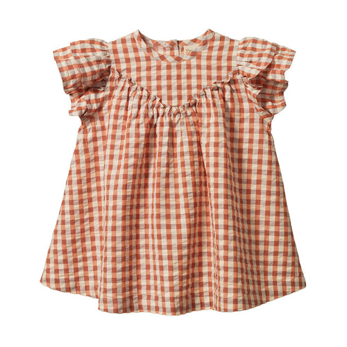 Nature Baby - Una Dress | Dandelion Gingham - PRE ORDER