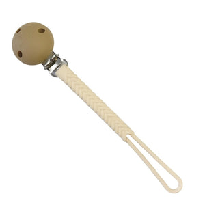 Nature Bubz - Braided Dummy Clip | Cream