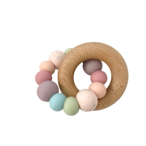 Nature Bubz - Cove Teether | Vintage Rainbow