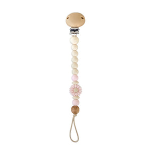 Nature Bubz - Daisy Dummy Clip | Baby Pink