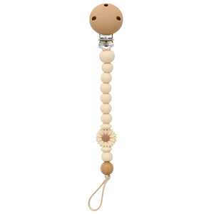 Nature Bubz - Daisy Dummy Clip | Cream