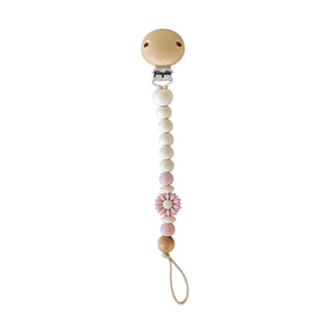 Nature Bubz - Daisy Dummy Clip | Dusky Pink