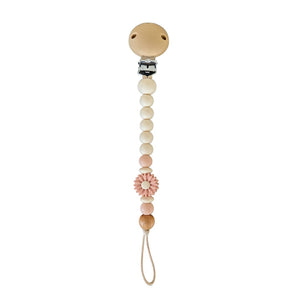 Nature Bubz - Daisy Dummy Clip | Peach