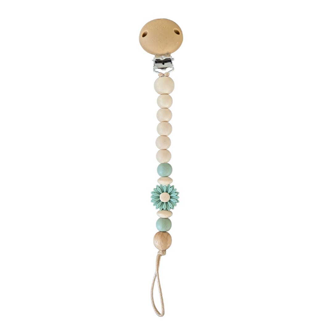 Nature Bubz - Daisy Dummy Clip - Sage Dummy Clip Nature Bubz 