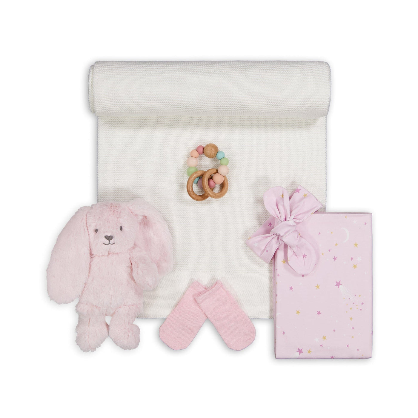 Newborn Gift Set - Little Star - With Optional Personalised Name Gift Hamper Cherrie Baby Boutique 