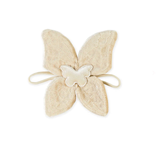 Nicci + Lu - Doll Accessories - Velvet Fairy Wings | Beige