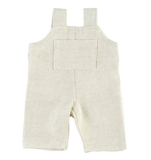 Nicci + Lu - Doll Clothing - Jamie Linen Overall | Oatmeal