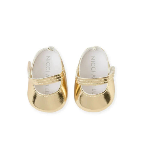 Nicci + Lu - Doll Shoes - Mary Jane | Gold