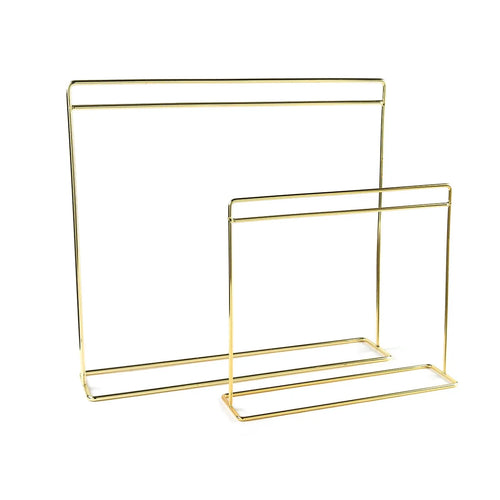 Nicci + Lu - Gold Dolls Clothing Rail | Large