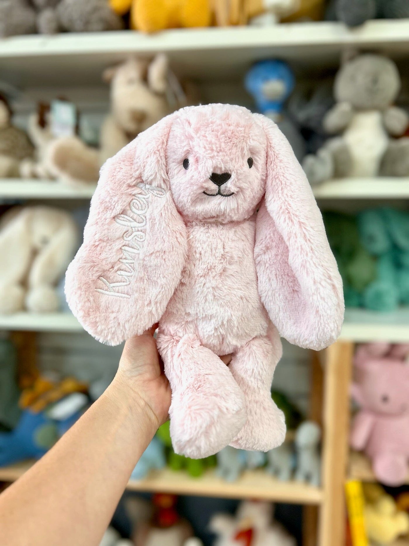 OB Designs - Betsy Pink Bunny Soft Toy OB Designs 