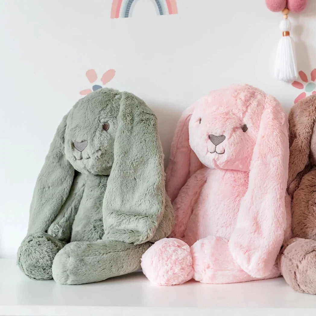 OB Designs - Big Beau Bunny Sage Green Soft Toy OB Designs 