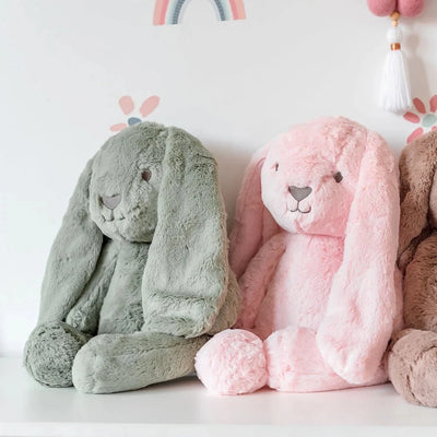 OB Designs - Big Beau Bunny Sage Green Soft Toy OB Designs 