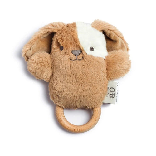 OB Designs - Soft Rattle Toy | Duke Dog