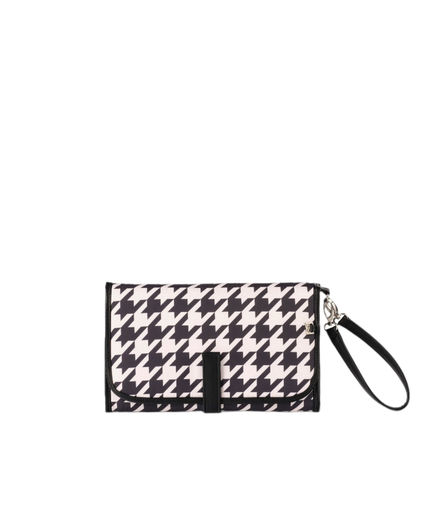 OiOi - Change Mat Clutch - Houndstooth Black/Beige Change Mat OiOi 