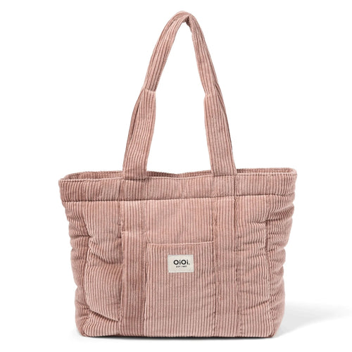 Oioi - Everyday Tote | Rose Pink Corduroy
