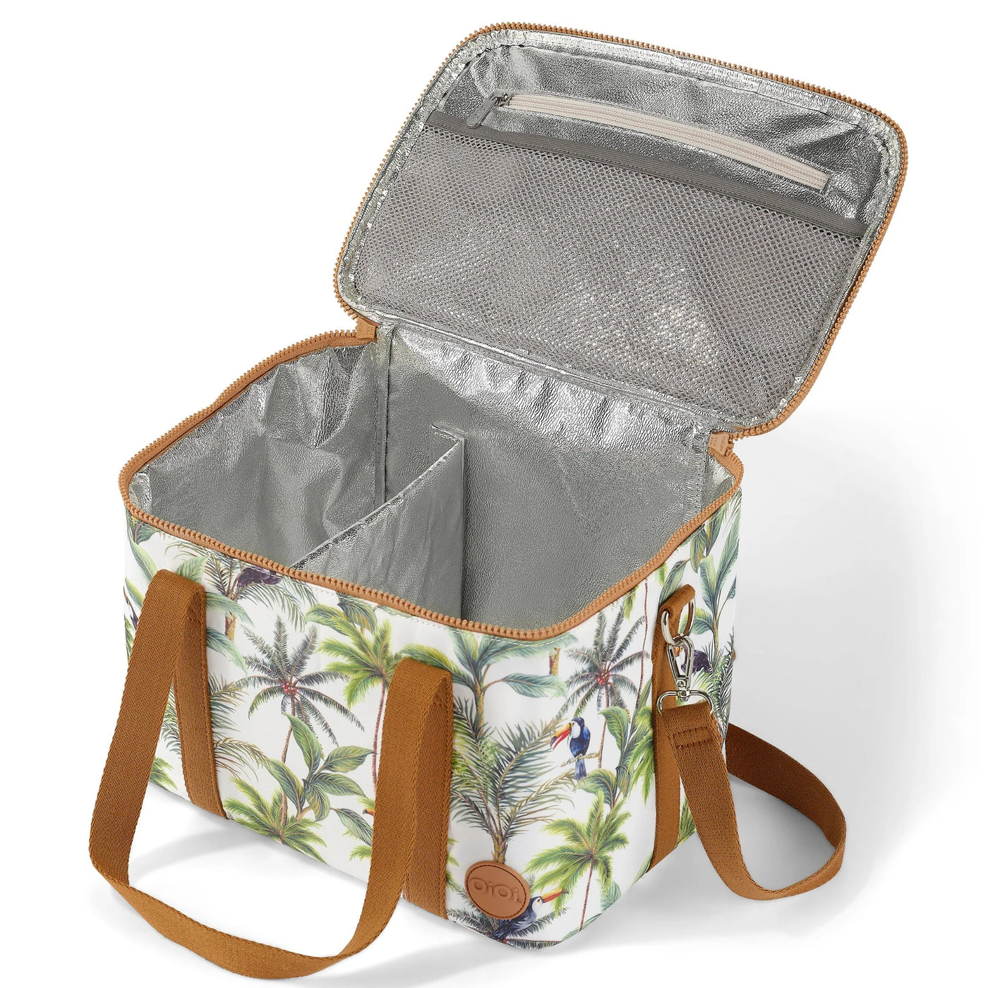 OiOi Maxi Insulated Lunch Bag - Tropical Mealtime OiOi 