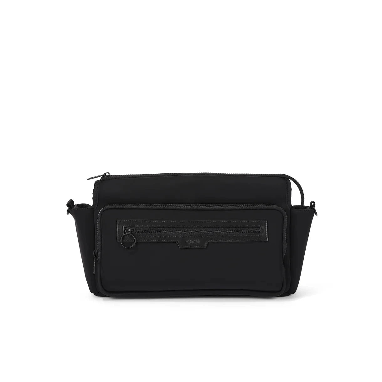 OiOi - Multitasker Pram Caddy | Black Neoprene Nappy Bags OiOi 