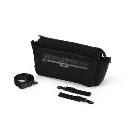 OiOi - Multitasker Pram Caddy | Black Neoprene Nappy Bags OiOi 