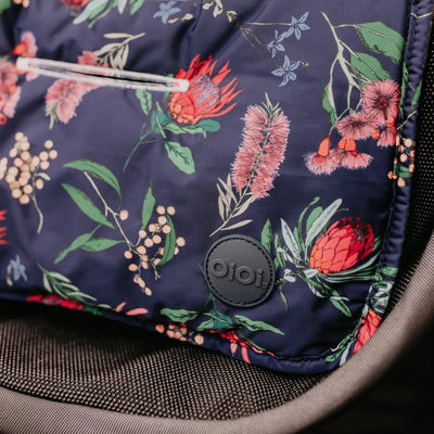 OiOi - Reversible Pram Liner | Botanical Pram Accessories OiOi 
