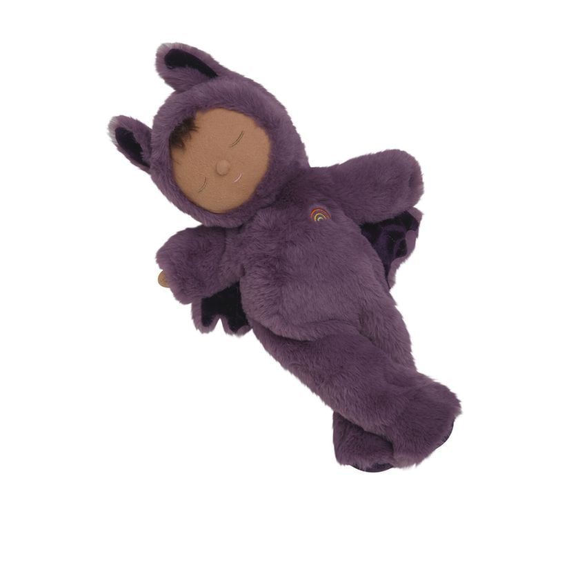Olli Ella Cozy Dinkum - Bat Pip Purple Soft Toy Olli Ella 