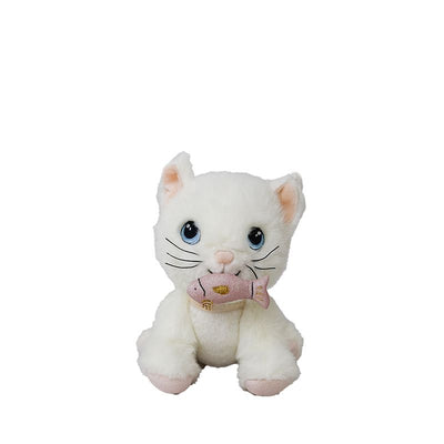 Olli Ella - Dinkum Cat | Lux White Soft Toy Olli Ella 