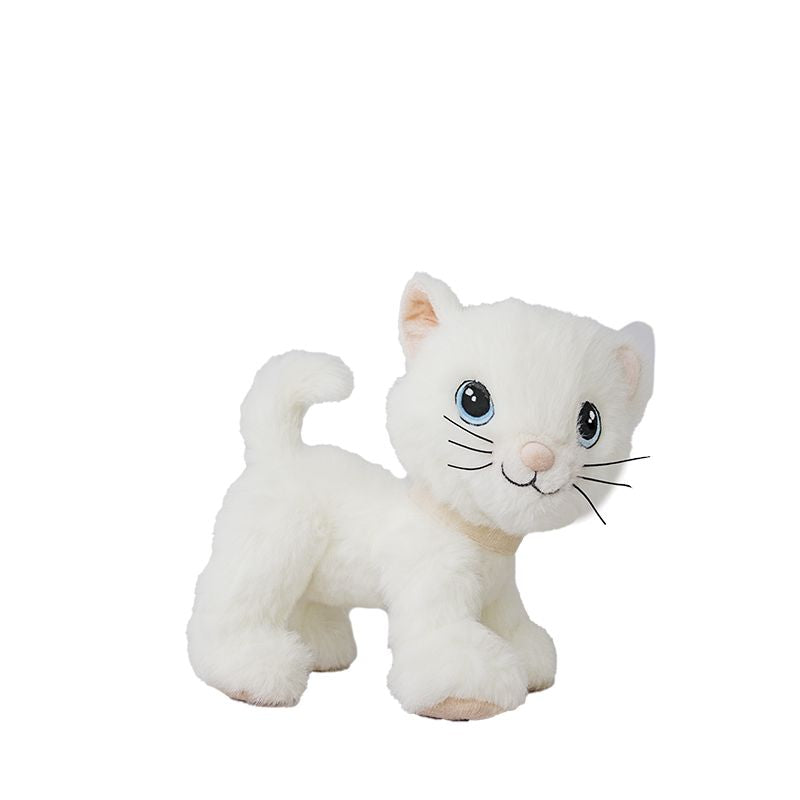 Olli Ella - Dinkum Cat | Lux White Soft Toy Olli Ella 