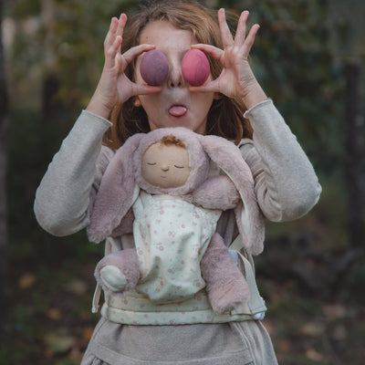 Olli Ella Dinkum Dolls Carrier - Pansy Doll Accessories Olli Ella 