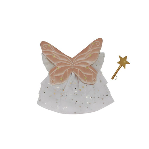 Olli Ella Dinkum Dolls - Fairy Outfit Set | Pearl - PREORDER