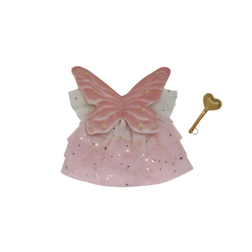 Olli Ella Dinkum Dolls - Fairy Outfit Set | Pink - PREORDER