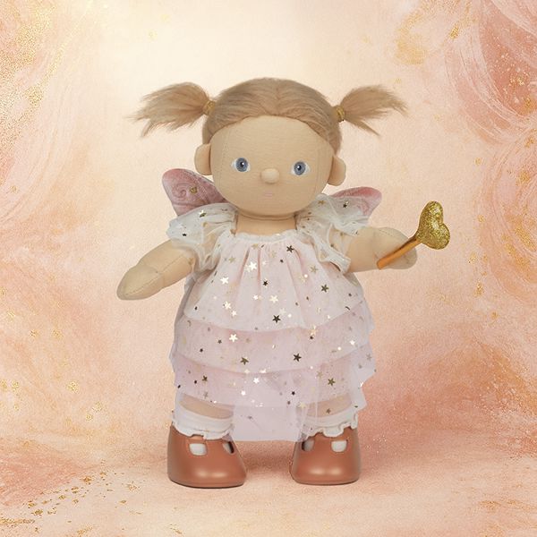 Olli Ella Dinkum Dolls - Fairy Outfit Set | Pink Soft Toy Olli Ella 