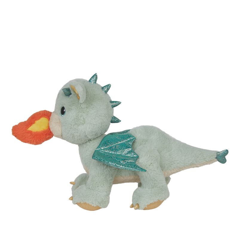 Olli Ella - Dinkum Dragon | Blaze Green Soft Toy Olli Ella 