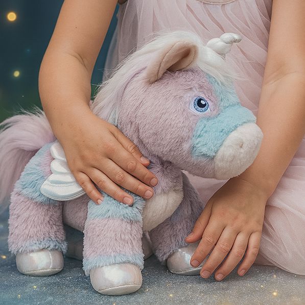 Olli Ella Dinkum Unicorn - Dazzle Rainbow Soft Toy Olli Ella 