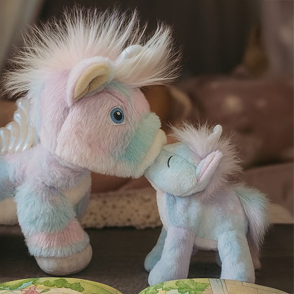 Olli Ella Dinkum Unicorn - Dazzle Rainbow Soft Toy Olli Ella 