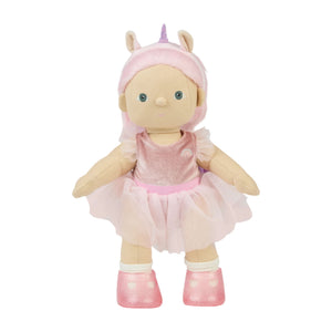 Olli Ella Dinkum Doll - Unicorn Outfit Pink