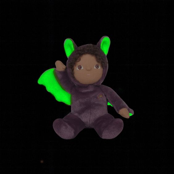 Olli Ella Dinky Dinkum Doll - Bowie Bat Purple Soft Toy Olli Ella 