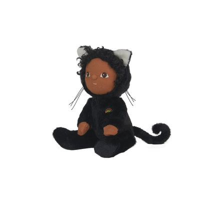 Olli Ella - Dinky Dinkum Doll | Carson Cat Black Soft Toy Olli Ella 