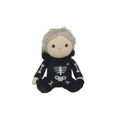 Olli Ella Dinky Dinkum Doll - Scully Skeleton Soft Toy Olli Ella 