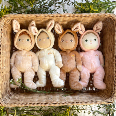 Olli Ella Dinky Dinkum Dolls - Babbit Bunny | Pink Doll Olli Ella 