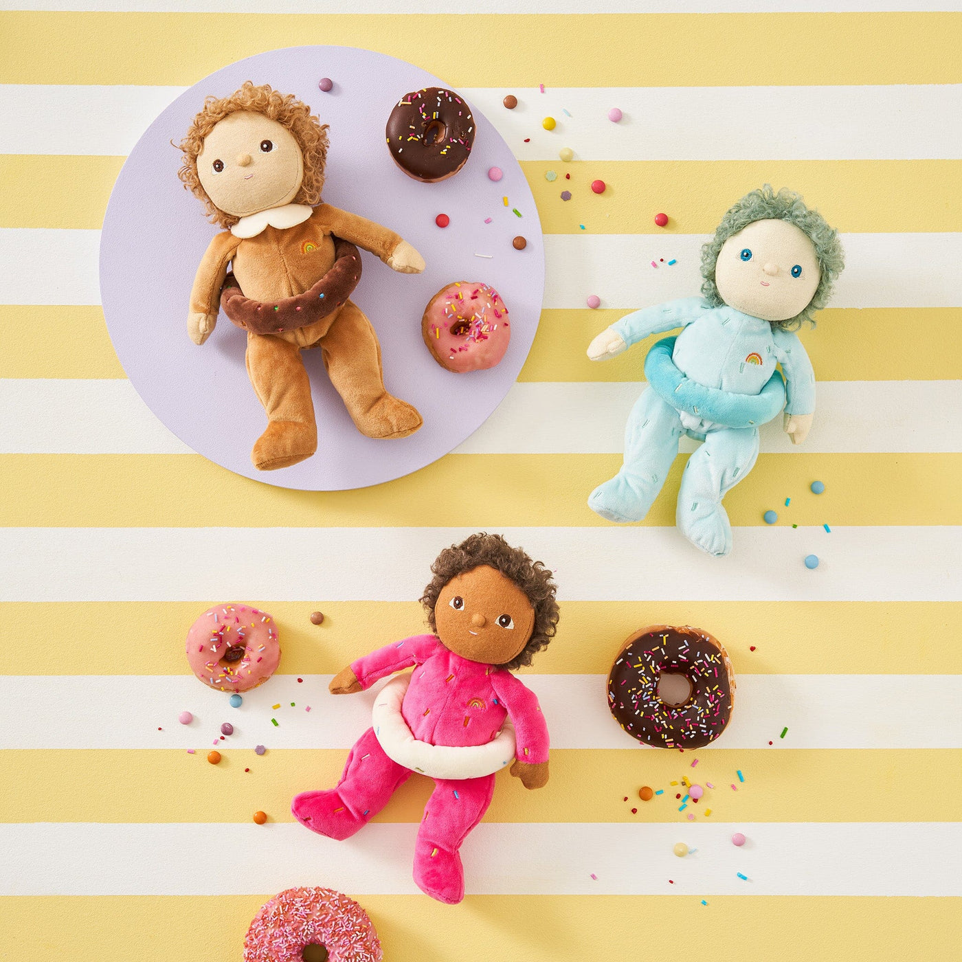 Olli Ella Dinky Dinkum Dolls - Darcy Doughnut Doll Olli Ella 