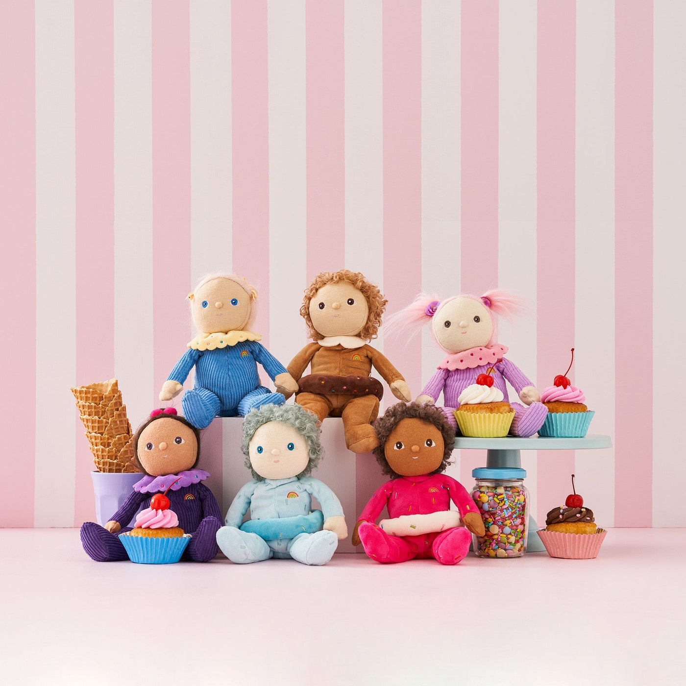 Olli Ella Dinky Dinkum Dolls - Franny Frosting Doll Olli Ella 