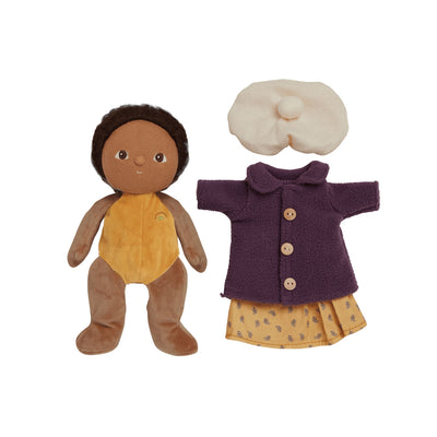 Olli Ella Dress Me Dinkum - Lila Lavender Soft Toy Olli Ella 