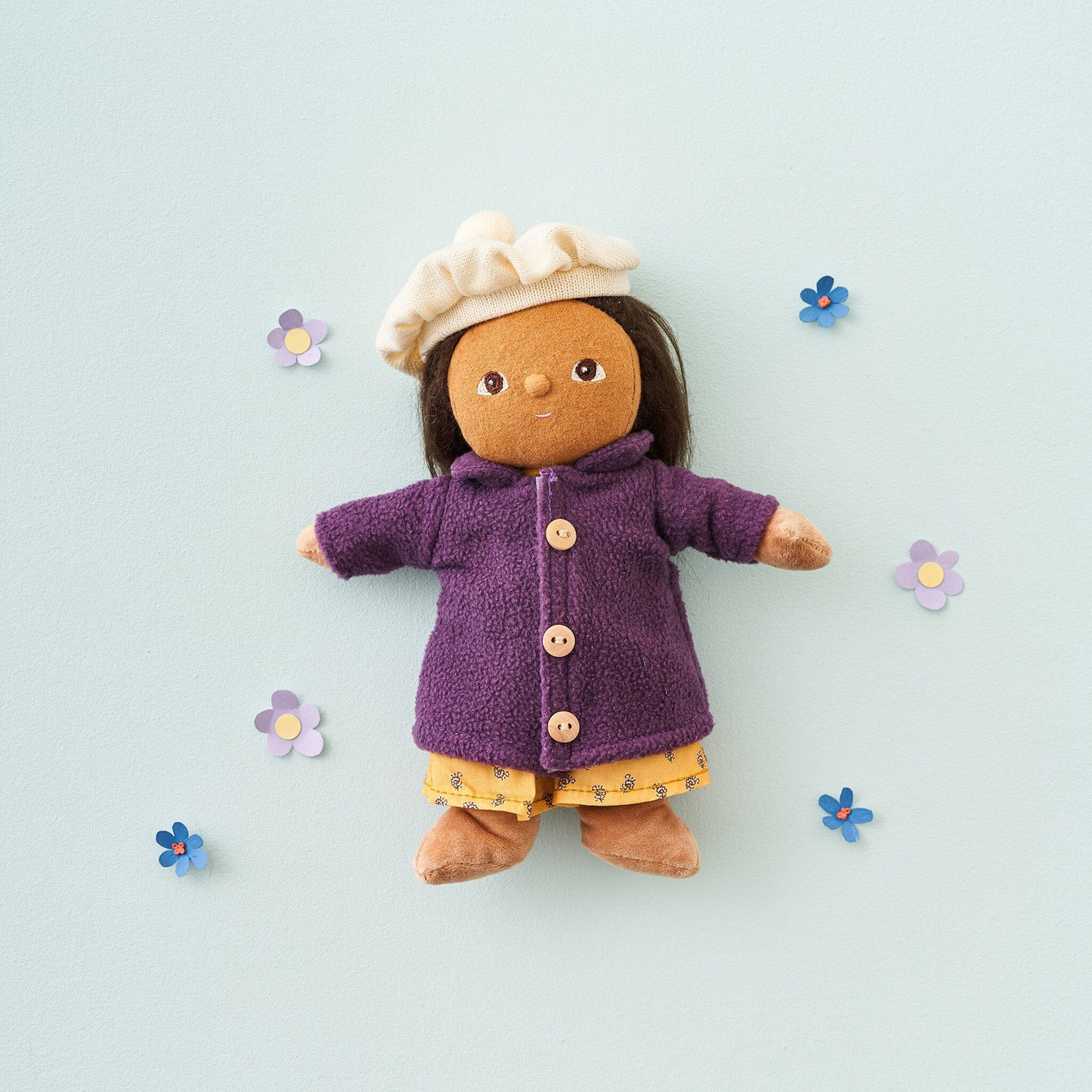 Olli Ella Dress Me Dinkum - Lila Lavender Soft Toy Olli Ella 