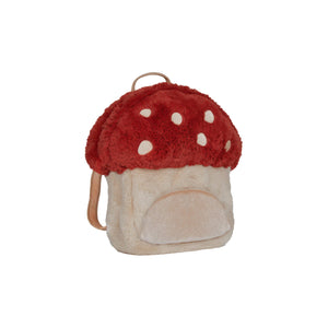 Olli Ella Hopalong Mushroom Backpack - Red - PREORDER