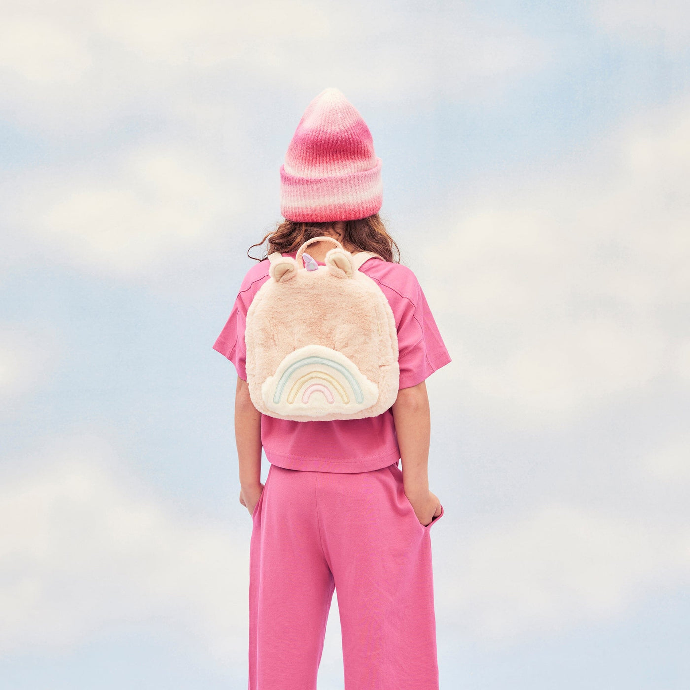 Olli Ella - Hopalong Unicorn Backpack Pink - PREORDER Backpacks Olli Ella 