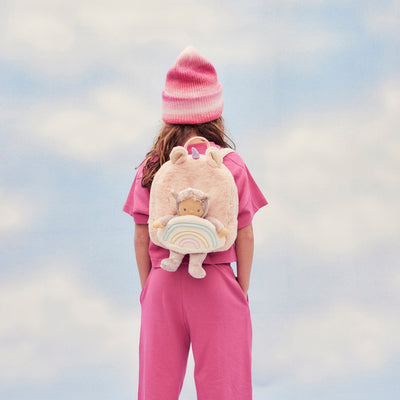 Olli Ella - Hopalong Unicorn Backpack Pink - PREORDER Backpacks Olli Ella 