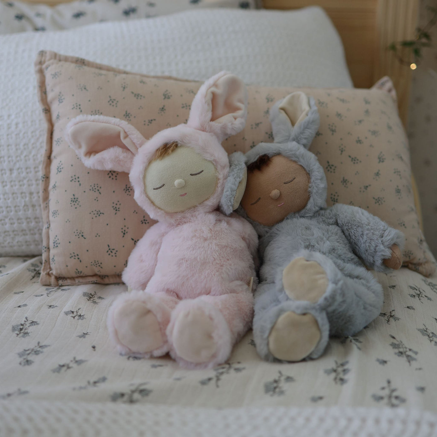 Olli Ella Lullaby Cozy Dinkum - Bunny Moppet | Pink Doll Olli Ella 