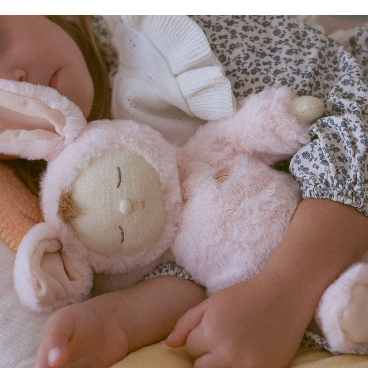 Olli Ella Lullaby Cozy Dinkum - Bunny Moppet | Pink Doll Olli Ella 