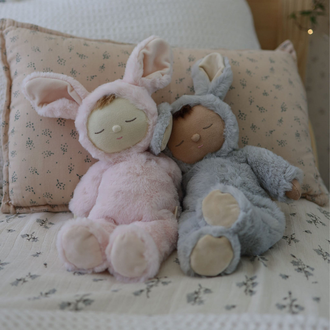 Olli Ella Lullaby Cozy Dinkum - Bunny Pip | Smoke Doll Olli Ella 