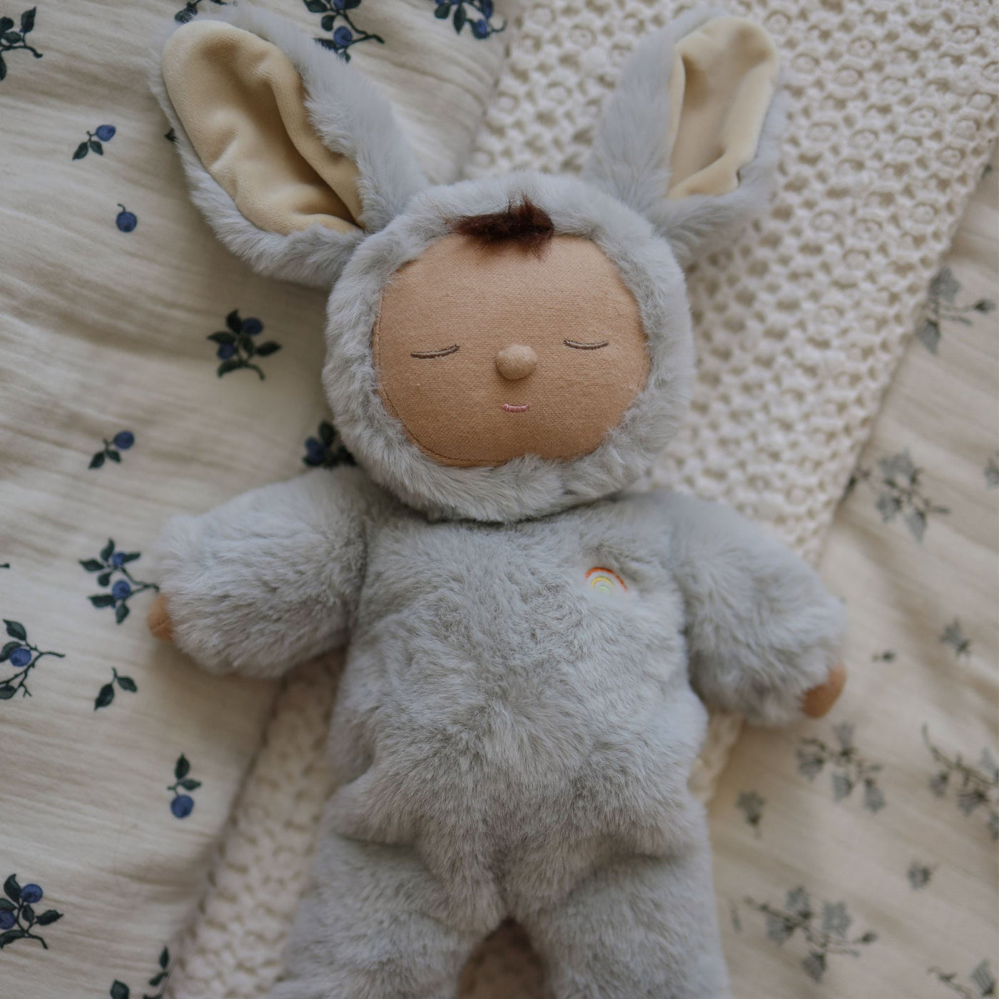 Olli Ella Lullaby Cozy Dinkum - Bunny Pip | Smoke Doll Olli Ella 