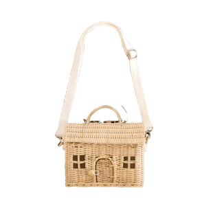 Olli Ella Rattan - Casa Bag | Straw